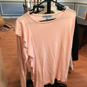 light pink with ruffles Antoni Melani sweater